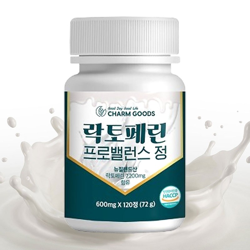 Lactoferrin efficacy premium balance 120 tablets / 락토페린 효능 프리미엄