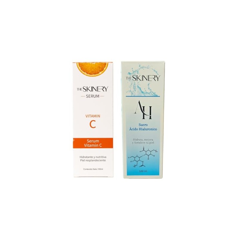 set sueros Ácido Hialuronico y Vitamina C 100 ml