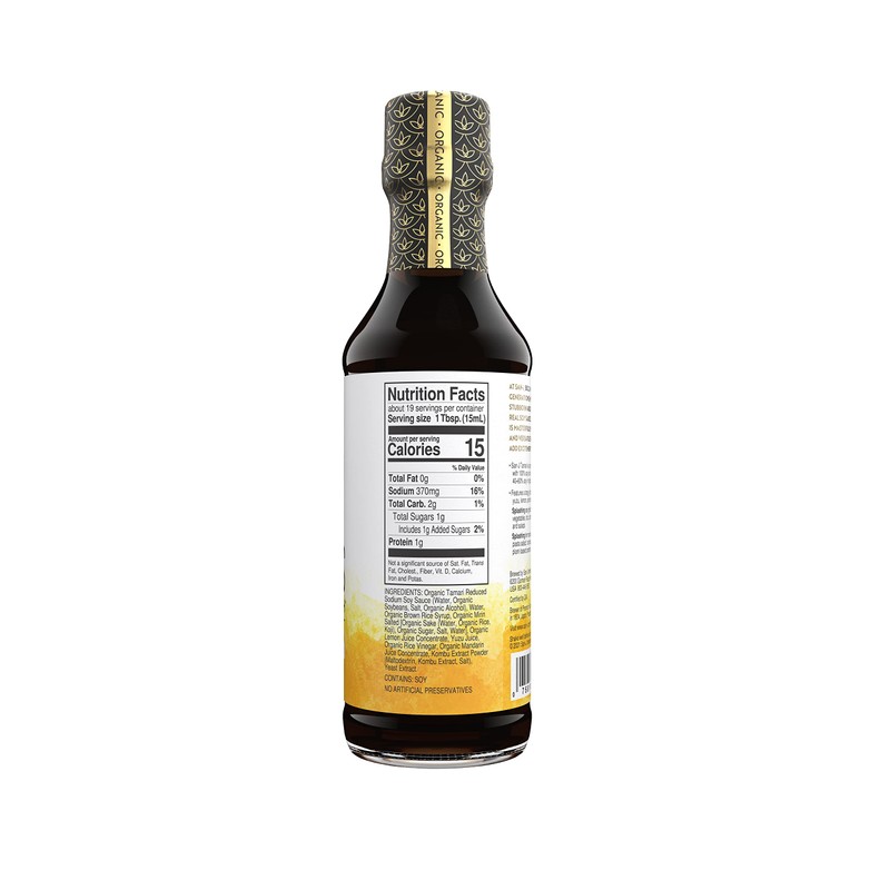 SAN J INTERNATIONAL Citrus Tamari Splash, 10 FZ