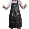 TTSTOIEE Grembiule da Barbecue, Grembiule impermeabile with 5 pockets, machine