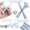 Vnjaoi Nail Magnet Set, Upgraded 5 in 1 Multi-Function Nail