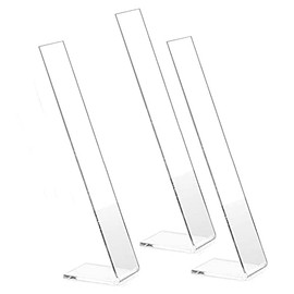 3pcs Clear Acrylic Hair Clip Display Stand L-Shaped Hairpin Display Holder Hairpin Holder Hair Clip Organizer Stand Holder Accessories for Girls Women