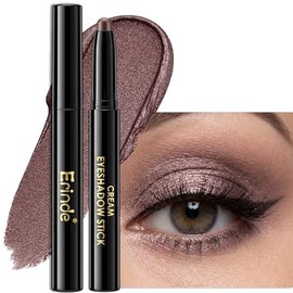 Erinde Sombra de ojos en barra con purpurina, resistente al agua,#F05 | lápiz de sombra de ojos en crema, altamente pigmentada y de larga duración, pa
