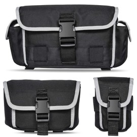 CTcar Seat Back Organiser Seat Bags (Replace 82215429 Molle Bags) Durable, Multiple Sizes for 2018+ Jeep Wrangler JL JLU Rubicon