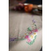 Vervaco Stamped Tablecloth Cross Stitch Kit 32"X32"-Spring Flowers