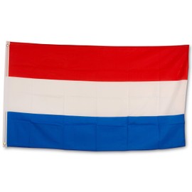 SCAMODA Country Flag, Made of Weatherproof Material, with Metal Eyelets, Outdoor Flag (Netherlands), 150 x 90 cm
