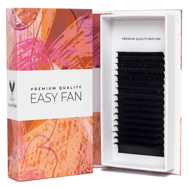 LLBA Easy Fan Eyelash Extensions | 0.03~0.07mm Thickness | C