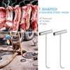 Warmhm Pack of 2 Ceiling Hooks Heavy Duty Lifting Hooks