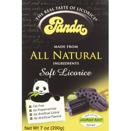 Panda Licorice, Licorice Chews, 7-Ounce Bags (Pack of 12)