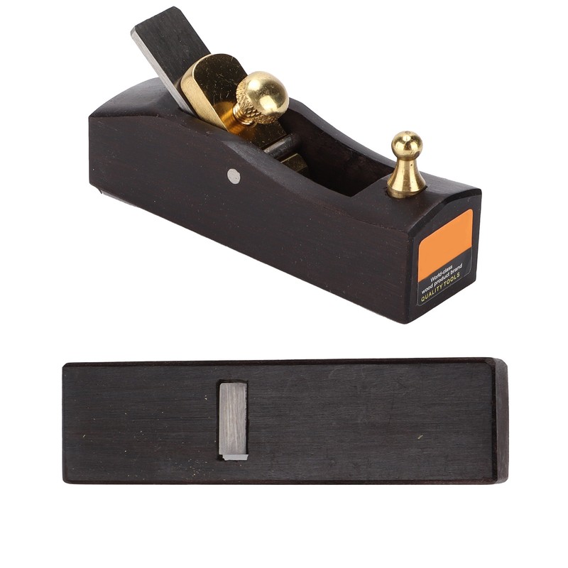 Violin Thumb Planer Glossy Ebony Brass Small Production Tool Portable