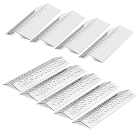 Plowo Grill Heat Plate Replacement for Bull Flame Tamer 16631 16521 16670 16520, Lonestar Select 87049, Steer Premium 69009, Outlaw 26039, Brahma 57568, Cal Flame G Series 4 Burner and Other Grills
