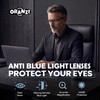 ORANZI 1.75 Reading Glasses Men Blue Light Readers for Computer