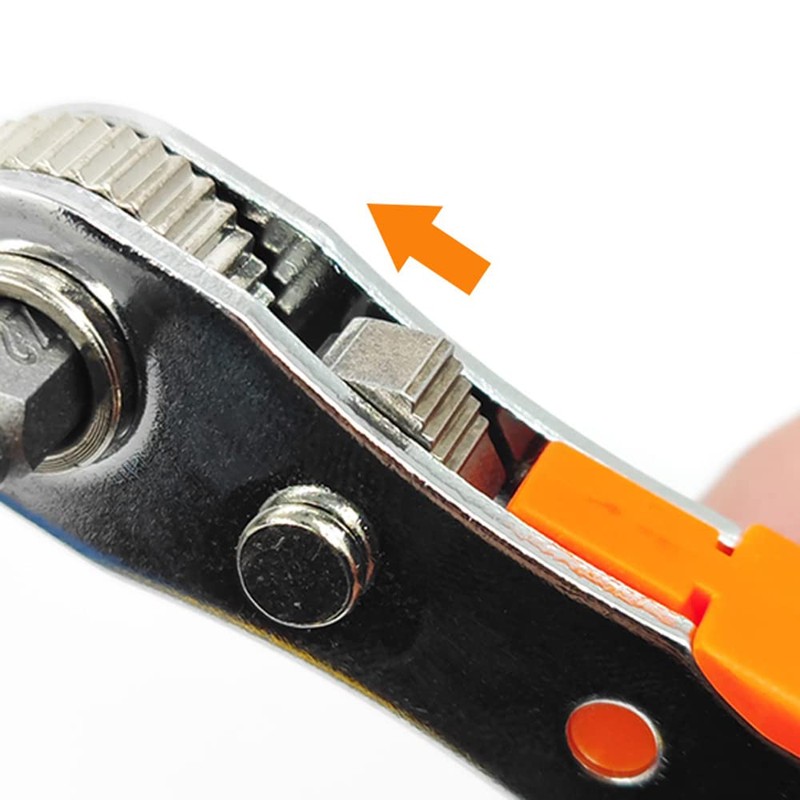 TAIHE Ratchet Wrench, 4.5 Inch Mini Phillips Magnetic Screwdriver, High