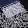 500 Pieces S Clips Rubber Band Clips Plastic Connectors Refills