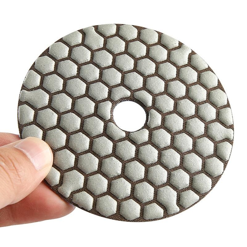 8PCS/Set 4 Inch Dry Polishing Pad Sharp Flexible 100mm Diamond