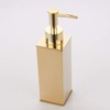 BGL Soap Dispenser Square Lotion Soap Dispenser, 304 Stainless Steel