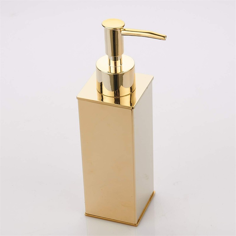 BGL Soap Dispenser Square Lotion Soap Dispenser, 304 Stainless Steel
