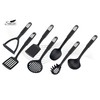 Fackelmann Strainer Spoon 32cm SENSE Plastic Straining Ladle Non Slip