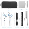 Professional Hair Cutting Scissors, YBLNTEK 9 PCS Barber Thinning Scissors
