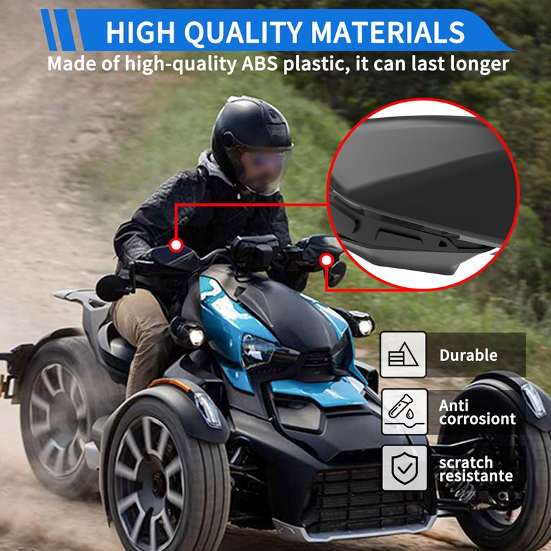 KATIMOTO Handguards Wind Deflector for Can Am Ryker All Models,