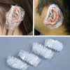 50-Pack Disposable Ear Protectors for Hair Dyeing Accessory 15ea