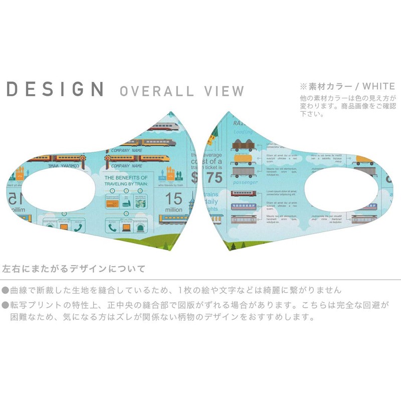 Design Mask, Set of 2, Polyester, Washable, Cloth Mask, Unisex,