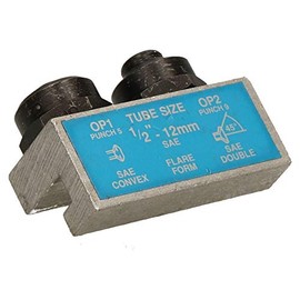 AB Tools Brake Flaring Tool Punch 1/2" SAE + 12mm Pipe Single + Double Flares Former