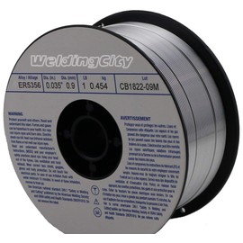 WeldingCity ER5356 Aluminum MIG Welding Wire 1-Lb Spool 0.045" (1.2mm)