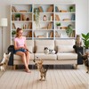 Reversible Cat Scratch Couch Protector Made of Natural Sisal for
