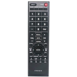 New CT-RC1US-16 Replacement Remote Control fit for Toshiba LED TV 32L220U 43L420U 49L420U 50L420U 65L350U 28L110U 32L110U