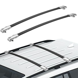 JOYTUTUS Roof Racks Cross Bars Compatible with GX460 2010-2023, Aluminum Roof Rail Cross Bars, Low Wind Noise Rooftop Cargo Carrier Crossbars