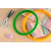 Quilted Bear Round Knitting Loom Set - Perfect for Making