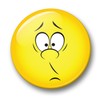 Merchandise for Fans Smiley Negative Feelings Bad Mood, 6 Large