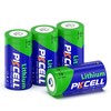 PKCELL CR123A 3V Lithium Battery 4-Pack 1500mAh 123A Lithium Batteries