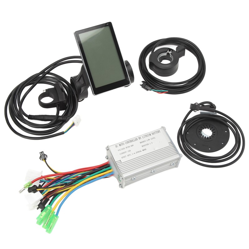 Electric Bicycle Lithium Battery Conversion Kit 15A Controller with SM