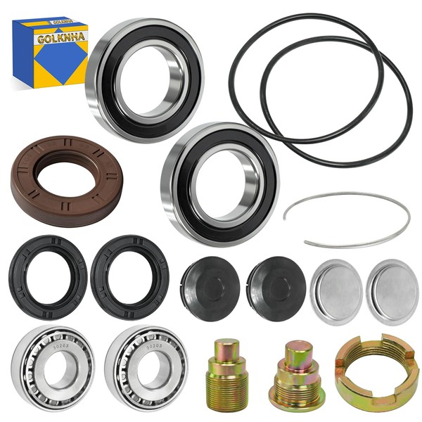 GOLKNHA Full Set Swing Arm Bearing Seals Bolt Kit Compatible