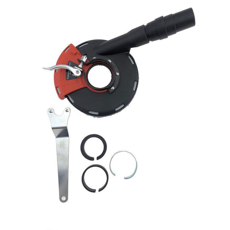 PRODIAMANT Dust Extraction Hood with Brushes for 115 mm and