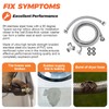 6FT Premium Steam Dryer Hose Installation Kit by Beaquicy -