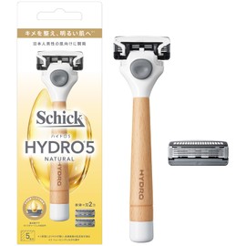 Schick Hydro 5 Natural Holder (with blade + 1 replacement blade)