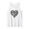 Heart Dalmatian Pattern for Dalmatian Lover Tank Top