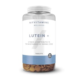 Myvitamins Lutein+ Tablets – 10 mg Lutein & Bilberry Extract, Vitamin A, Zinc & Riboflavin – 30 Capsules -Unflavoured – Supports Normal Vision, Reduces Eye Fatigue & Protects Cells