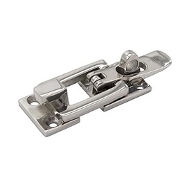 MARINE CITY 316 Grade Stainless Steel Polished Finish Clamp Locking Cam Latches 0.17 Inches Diameter for Boats – Caravans – Ships – Yachts (Pack of 1)