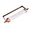 MUMTOP Outdoor Thermometer, Steel Outside Window Thermometer Adjustable Angle, 10