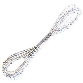 Bigman RP13 Parachute Cord, 0.1 inches (4 mm) x 9.6 ft (3 m), Reflector, White