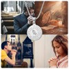RINTOLER Bible Verse Serenity Prayer Necklace Christian Jewelry Stainless Steel