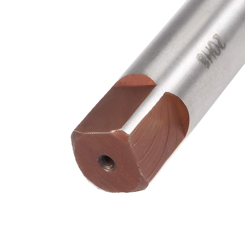 sourcing map Hand Reamer 20mm Alloy Tool Steel H8 8