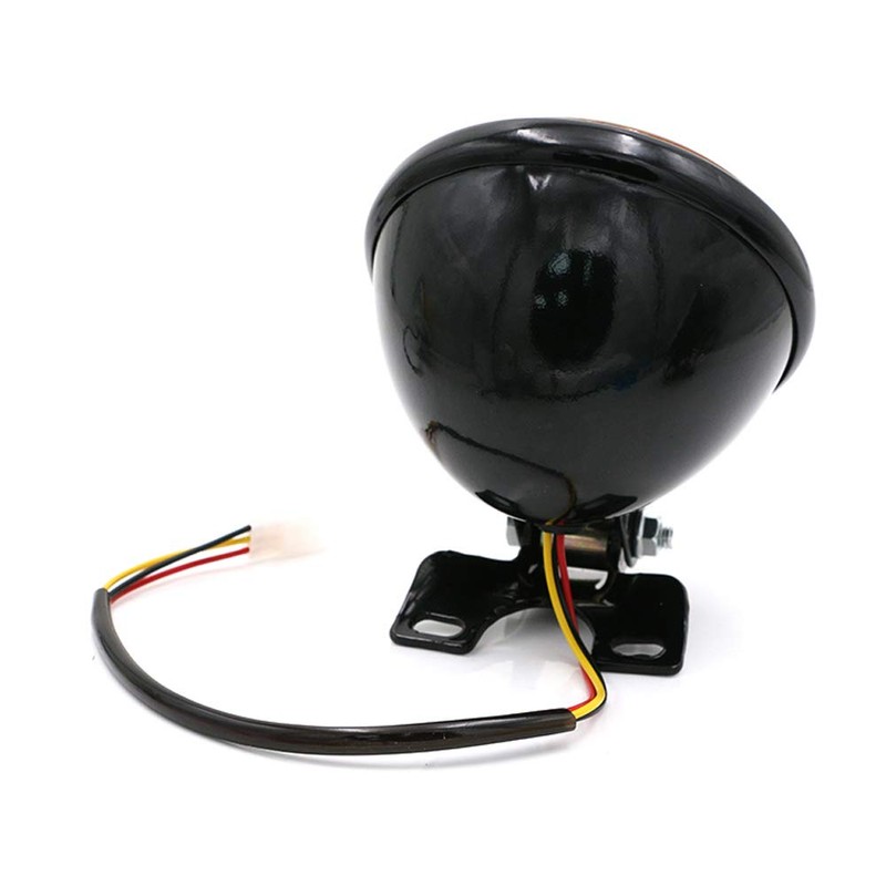 DKMOTORK 0011 Universal Motorcycle Headlight 5'' Head Lamp Front for