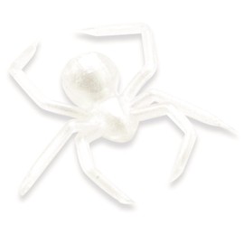 Lunkerhunt Hive Micro Strider Lure, 10 Pack, Pearl White, 1"