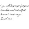 Tapestry Of Truth - Isaiah 26:3 - TOT418 - Wall