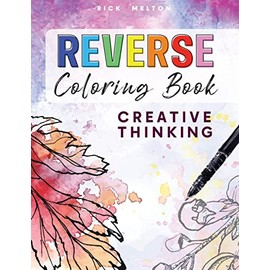 Reverse Coloring Book Creative Thinking